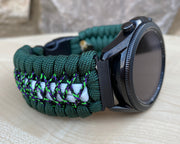 Samsung Galaxy Watch 3/41mm and Galaxy Watch 3/45mm Paracord Watch Band (watch not included)